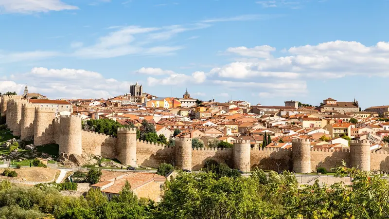 Vista de Ávila para el directorio de Empresas de alquiler de maquinaria