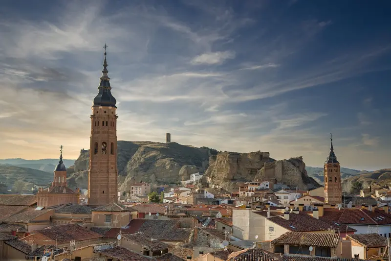 Vista de Calatayud para el directorio de Empresas de alquiler de maquinaria
