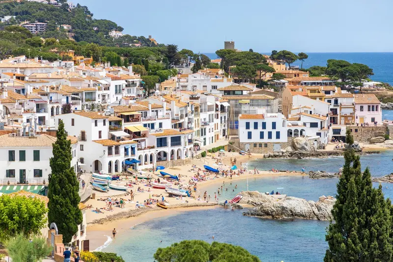 Vista de Calella para el directorio de Empresas de alquiler de maquinaria