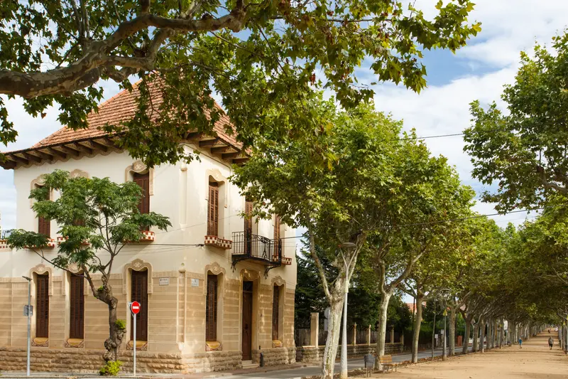 Vista de La Garriga para el directorio de Empresas de alquiler de maquinaria