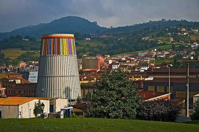 Vista de Langreo para el directorio de Empresas de alquiler de maquinaria