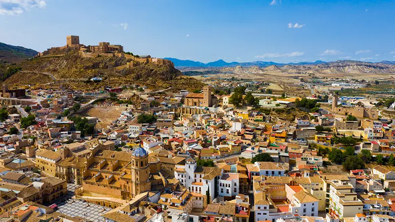 Vista de Lorca para el directorio de Empresas de alquiler de maquinaria