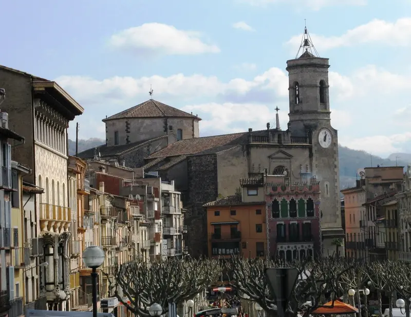 Vista de Olot para el directorio de Empresas de alquiler de maquinaria
