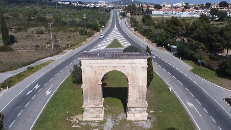 Vista de Roda de Berà para el directorio de Empresas de alquiler de maquinaria