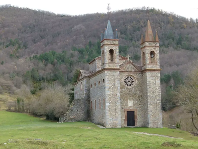 Vista de Sant Pau de Segúries para el directorio de Empresas de alquiler de maquinaria