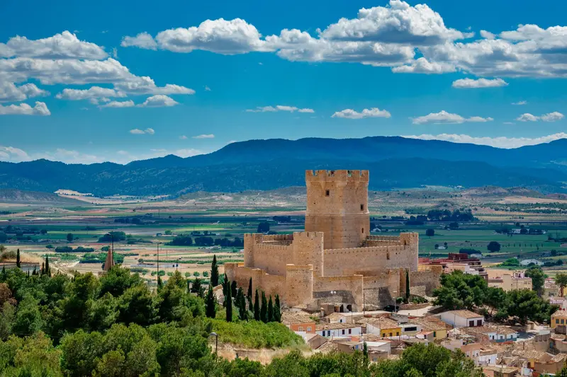 Vista de Villena para el directorio de Empresas de alquiler de maquinaria